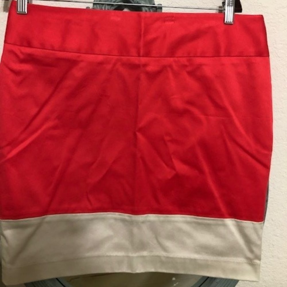 Amanda & Chelsea Colorblock Skirt (NWT)